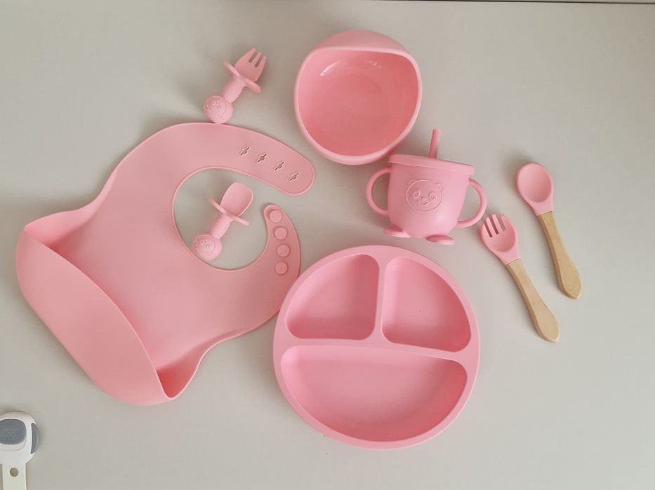 Детская силиконовая посуда
