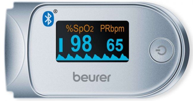 Нов (неизползван) пулсов оксиметър Beurer PO 60 Bluetooth