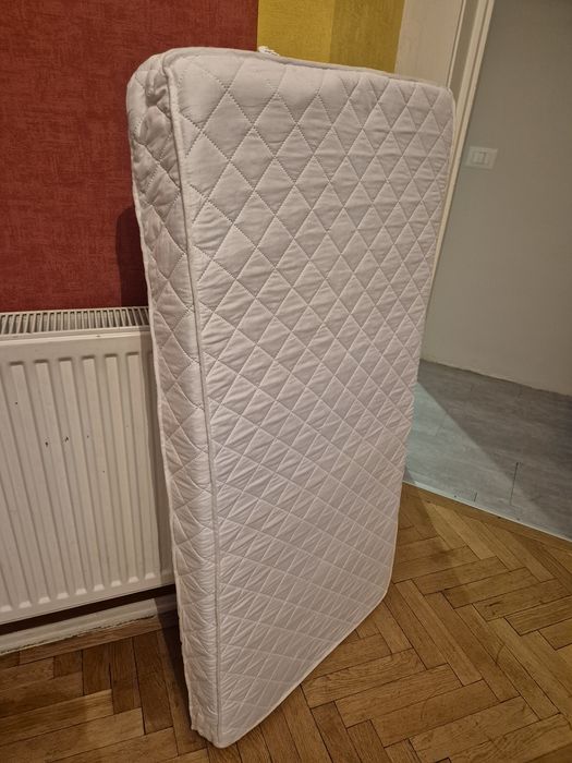 Patut bebe lemn natur, reglabil la 3 inaltimi , 120x60 cm