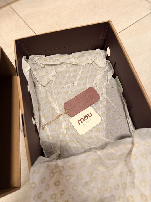 Mou Mou Eskimo Glitter Logo ,Marimea 37