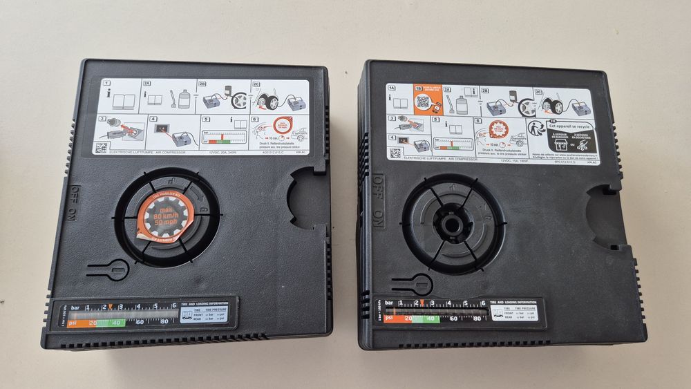 Оригинален Компресор за гуми НОВ Фолксваген,Ауди ,Шкода - 180w