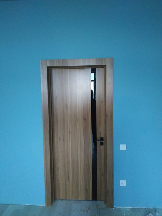 MDF eshik tayyor xolati polatno karobka+ ruchka zamok+ petla 3 dona+ o