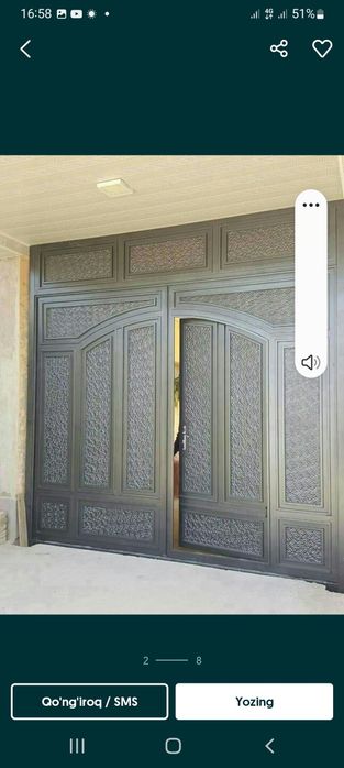 Yuqori sifatli temr darvozalar