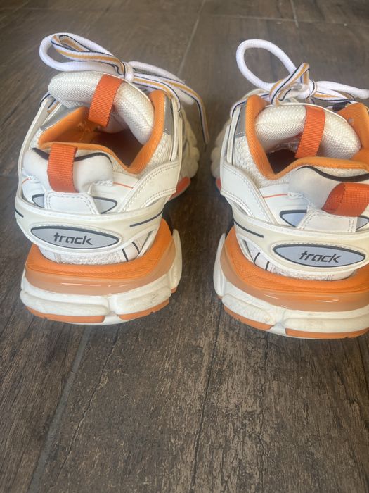 Balenciaga Track White Orange