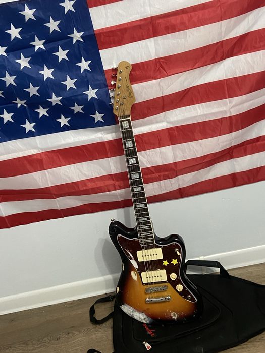 jazzmaster harley benton vt series relic