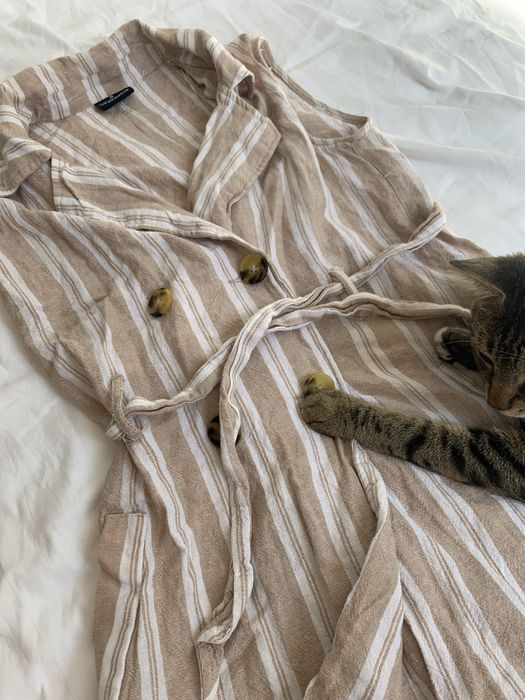 ежедневна ленена рокля