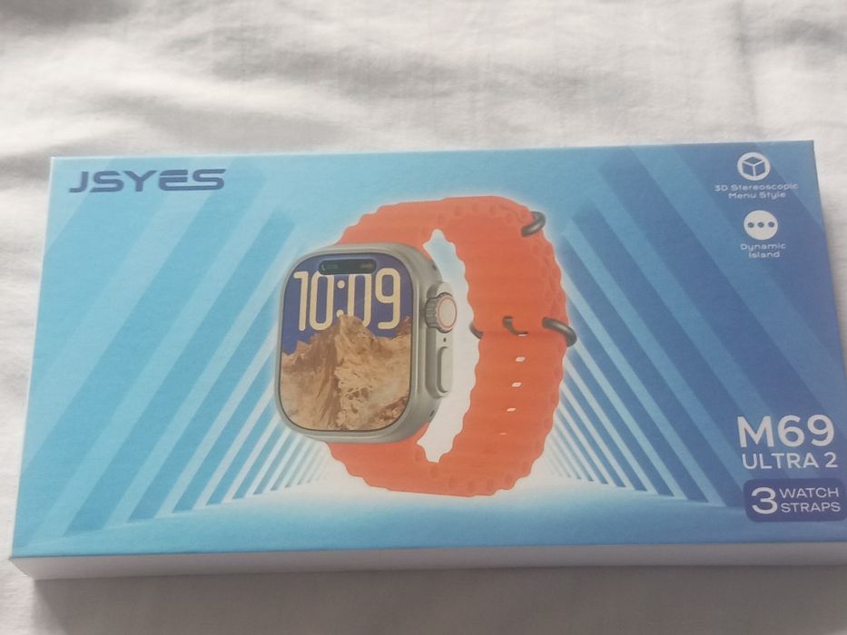 Продам JSYES M69 ULTRA 2 с 3 ремешками