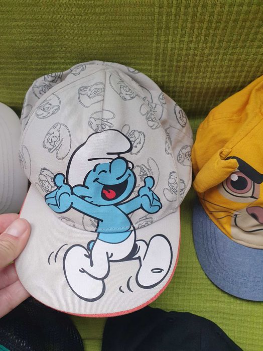 Детски летни шапки - Майнкрафт,Адидас,Цар Лъв,Смърфовете от 3 до 6г