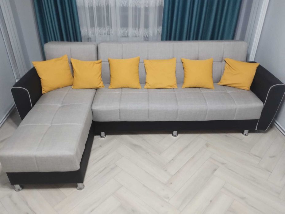 Colțar extensibil cu ladă