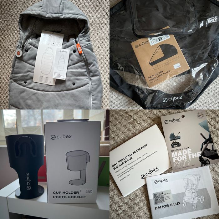 Количка Cybex balios s lux+аксесоари