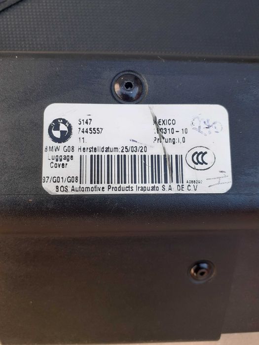 Rulou portbagaj BMW X3 G01,an 2018 - 2025