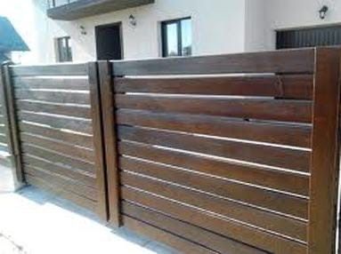 Garduri si porti din sipca metalica, panouri stil jaluzele, tabla cutata, plasa bordurata, fier forjat, BCA si beton si alte modele disponibile