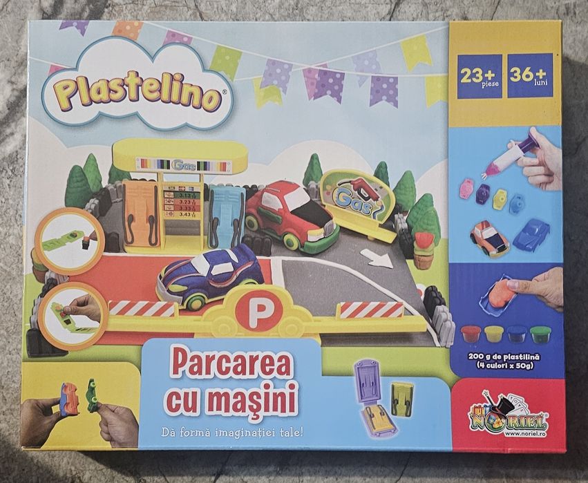 Plastelino Parcarea cu mașini Noriel