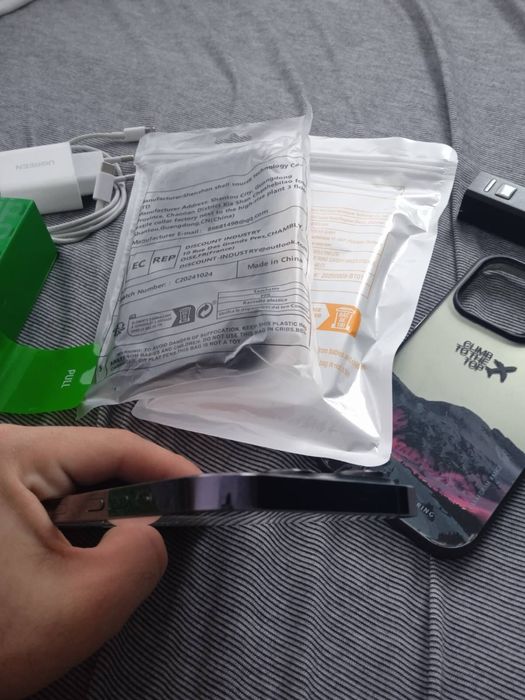 Iphone 14pro Deep Purple 100%  гаранция 1г и 8месеца