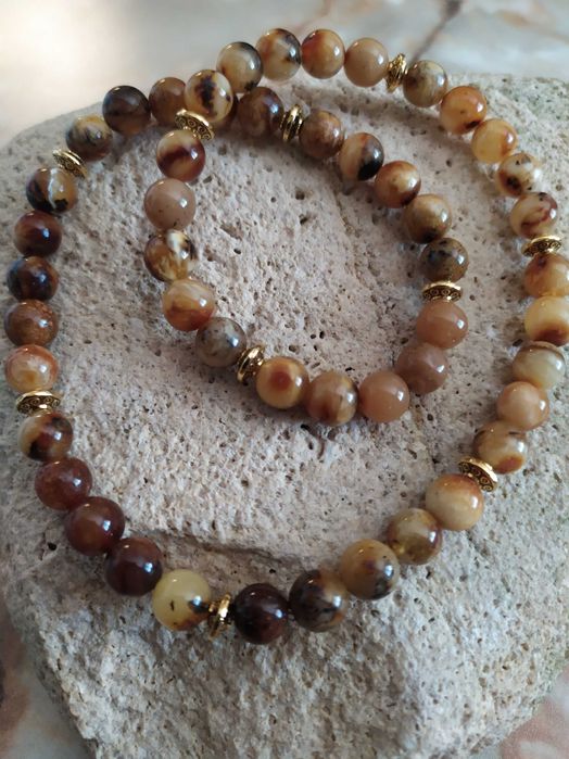 Колие от Балтийски Кехлибар