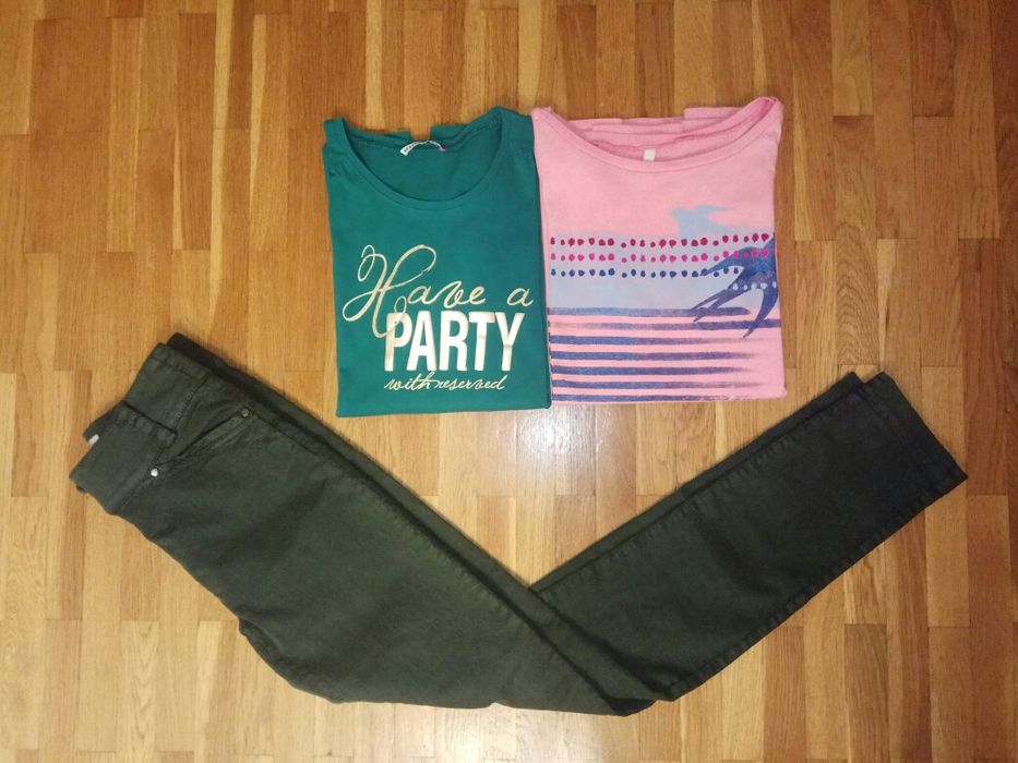 Две блузи + дънки