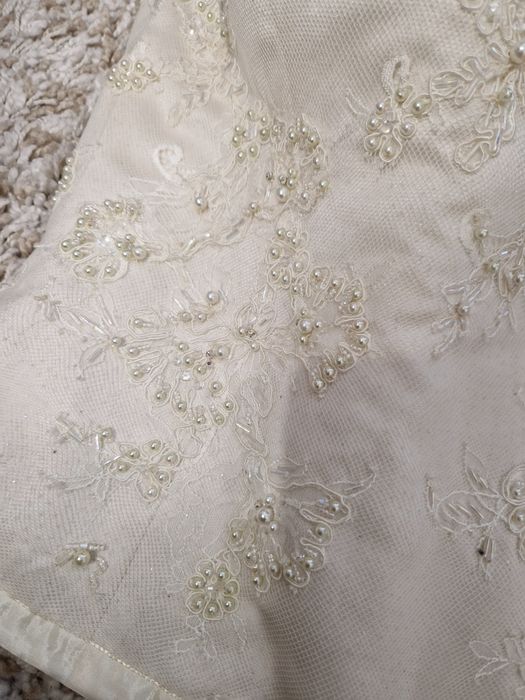 Сватбен корсет цвят  шампанско