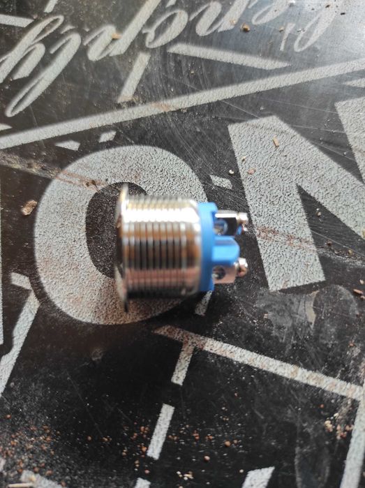 Пуск бутон метален