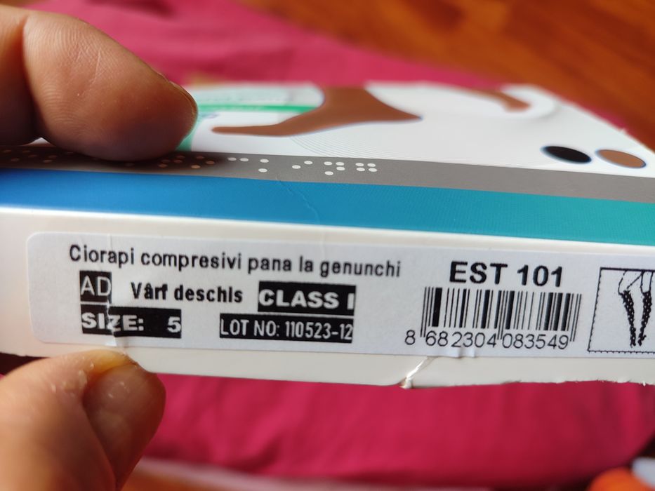 Ciorapi compresivi  pt varice