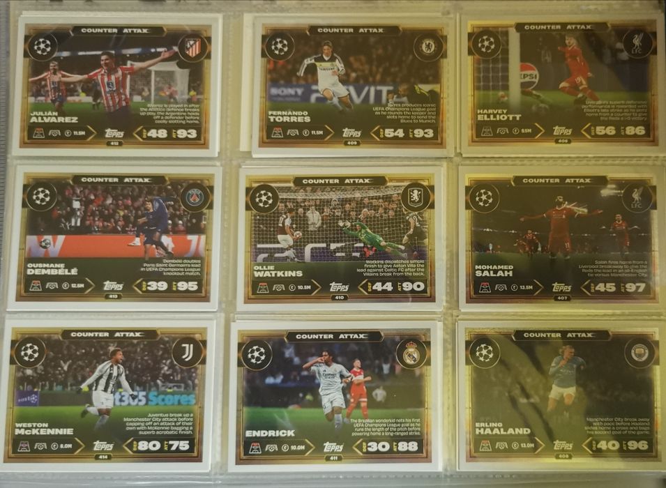 Карти Match Attax Шампионска лига 25/26