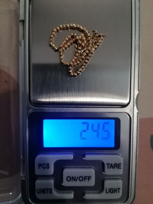 Дамска гривна злато 14 к/проба 585