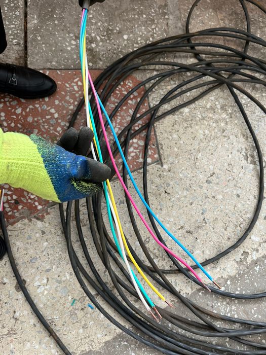 Медный кабел 40 метр