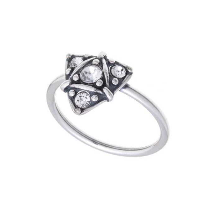 Кольцо "Абиука" с кристаллами Swarovski