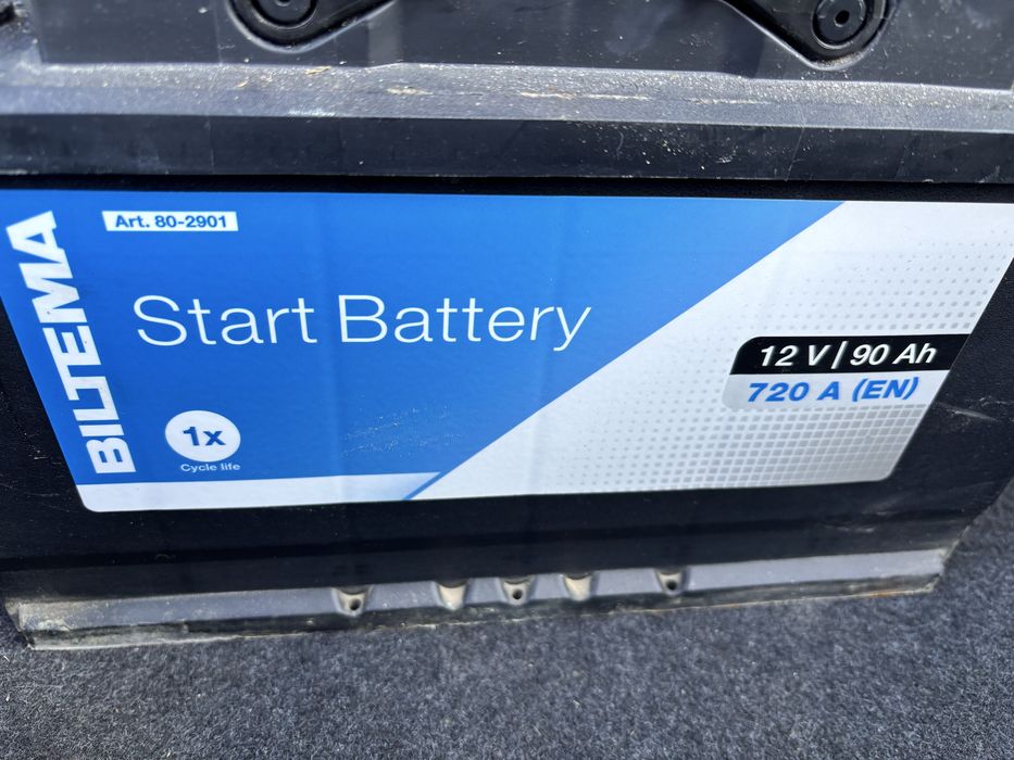 Vand baterie auto biltema battery 12v 90ah 720a