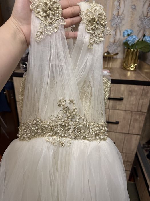 Вечернее платье для 7-8 лет