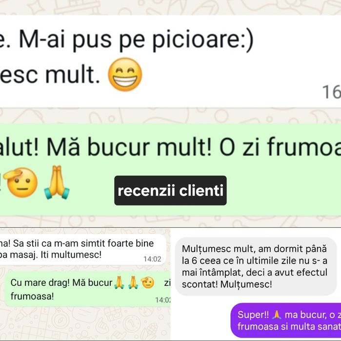 Masaj la domiciliu de relaxare-cadou (facial și reflexo )