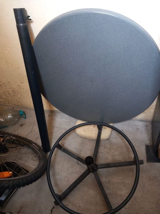 Masa demontabila de bar cu picior înalt