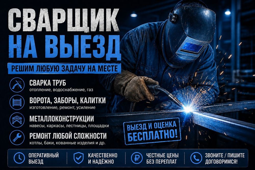 Сварщик на выезд
