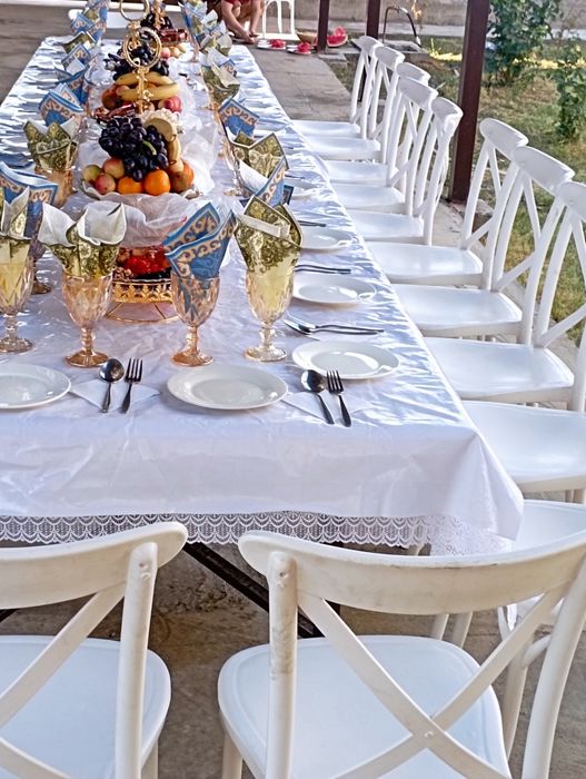 Прокат стол стулья посуда элитный