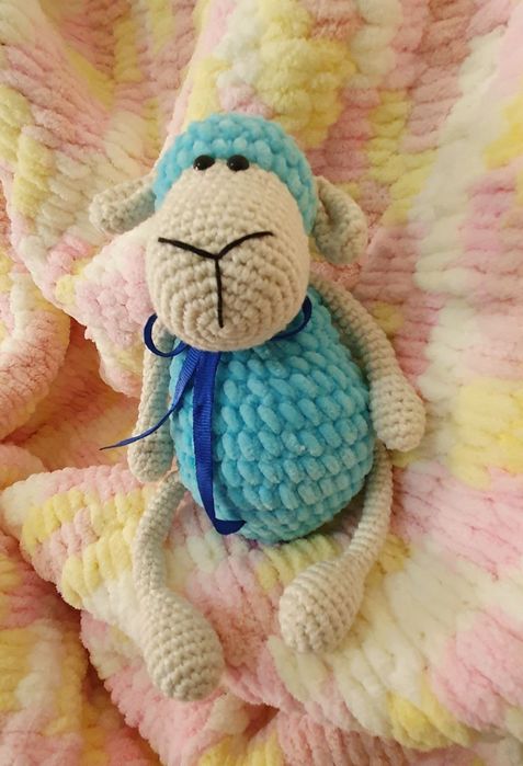 Мягкие игрушки барашки,ручная работа