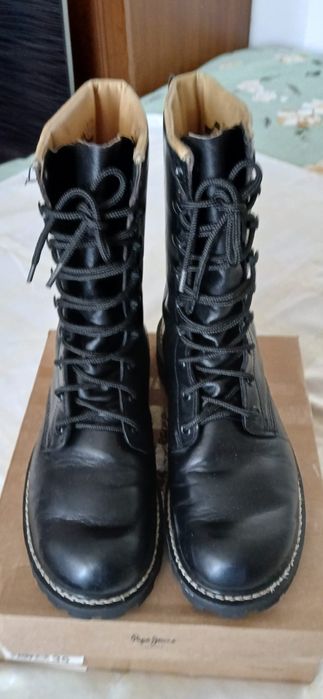 Bocanci militari Germania piele naturală 100% mărimea 45