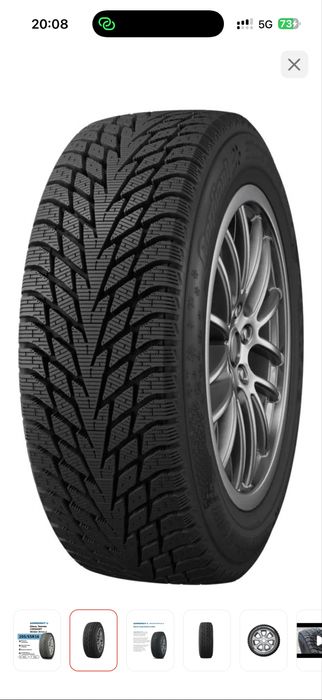 Зимний балон шины