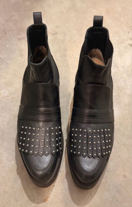 Ghete Musette piele marimea 38