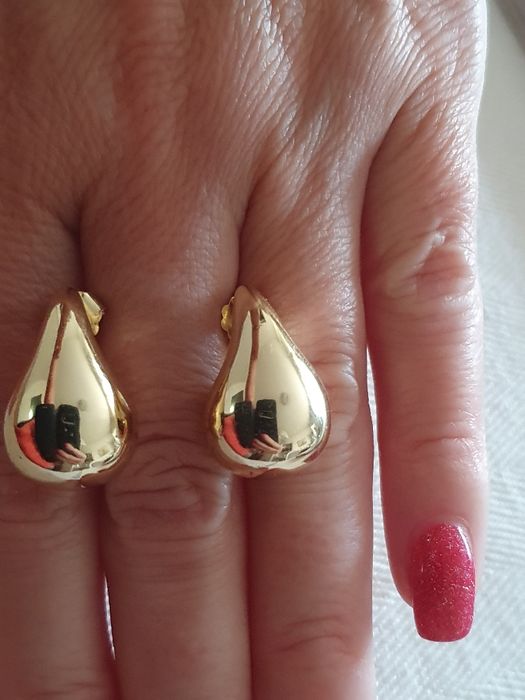 Cercei argint 925, aurii