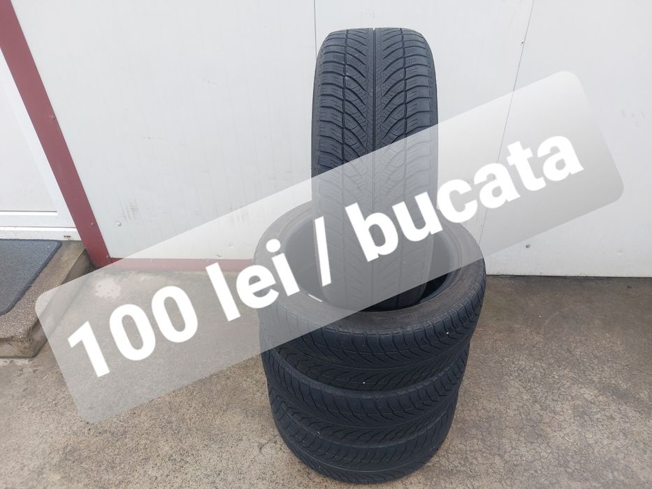 100 lei bucata! Set anvelope RUNFLAT M+S/IARNA 205 50 r17 Goodyear