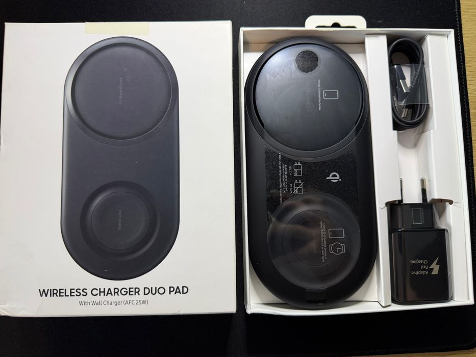 Samsung Wireless Charger Duo Pad - nou, desigilat pt testare