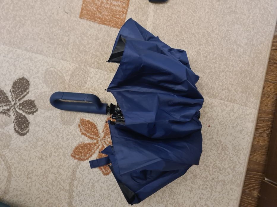 Umbrela automata inchidere / deschidere, albastru, design nou