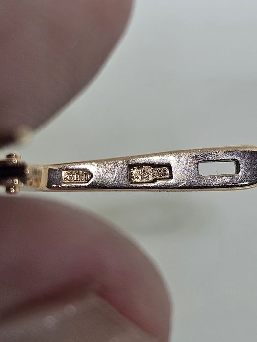 Советские серьги 583СССР