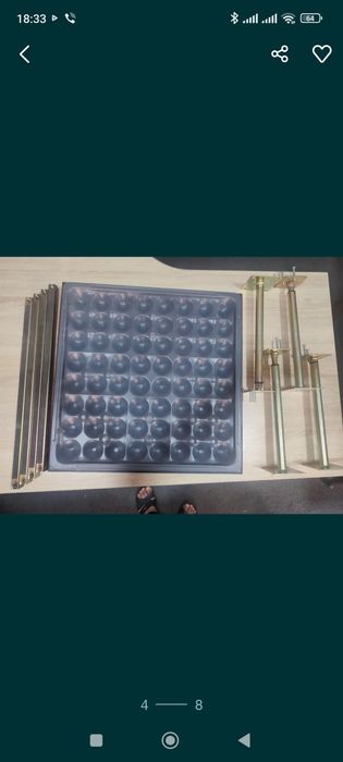 Фальшпол в комплекте огнеупорный водостойкий