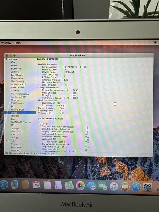 MacBook Air 11” Mid 2011