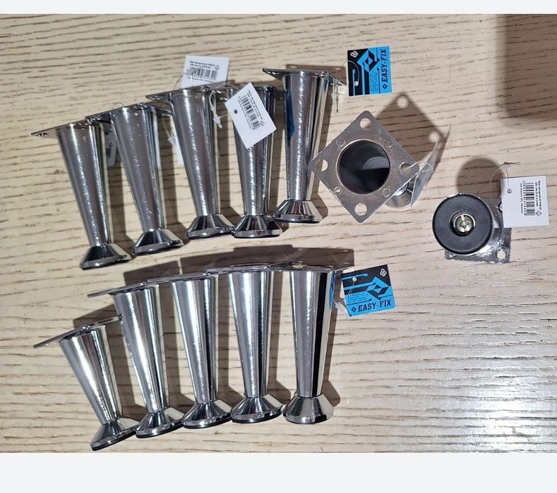 Picior metalic mobila