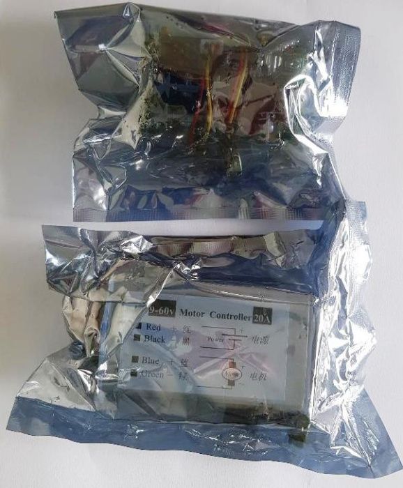 PWM 20A 9-60V Schimbare sens Regulator de turatie motor cc. Nou