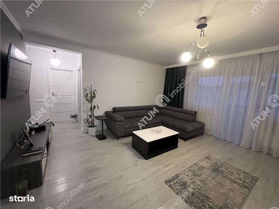 Apartament modern cu 3 camere 2 bai pod propriu de 85 mp in Selimbar