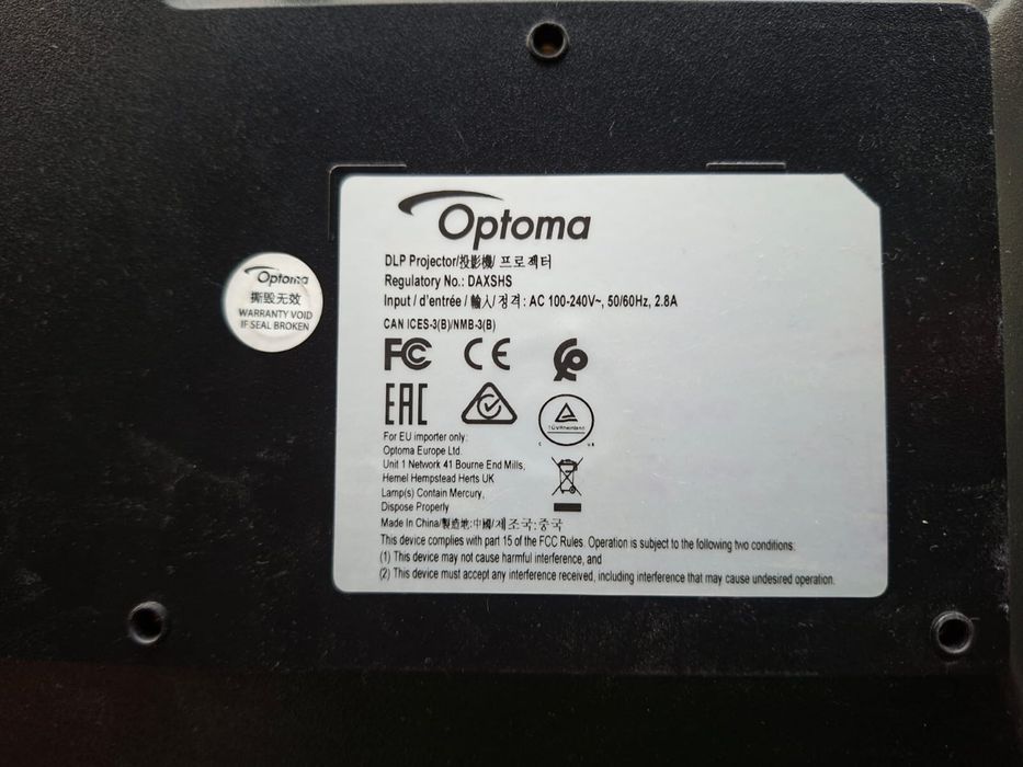 Проектор  optoma