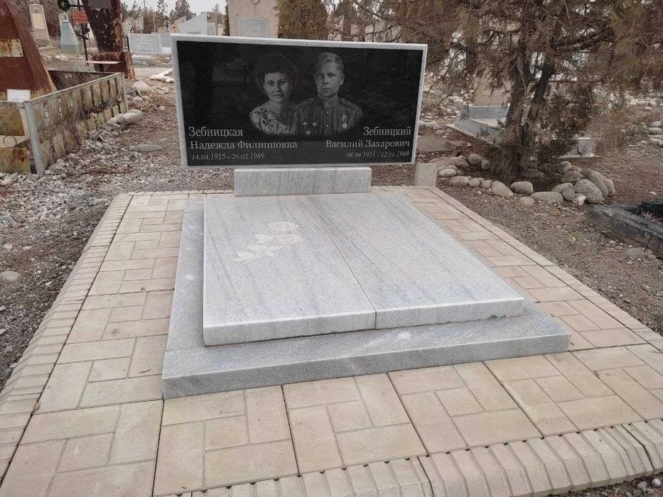 Памятники из  мрамора и гранита Ферганская долина