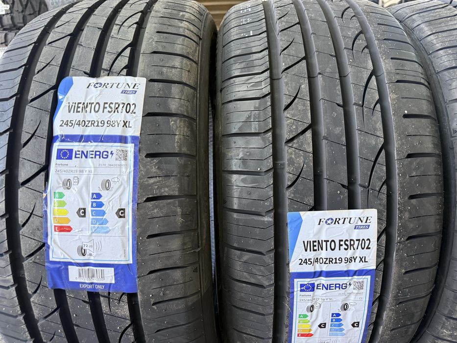 275/35 R19 + 245/40 R19 FORTUNA anvelope noi vara BMW Seria5